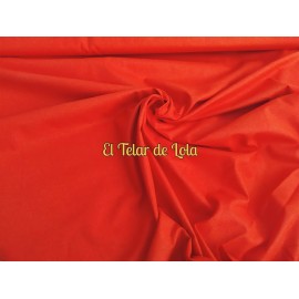ALGODON LISO NARANJA FUERTE 25 CMS