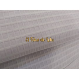 PIQUE LABRADO CUADRO 25 CMS