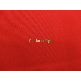 PIQUE CANUTILLO ROJO 25 CM