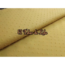 PLUMETI ALGODON MOSTAZA 25 CMS