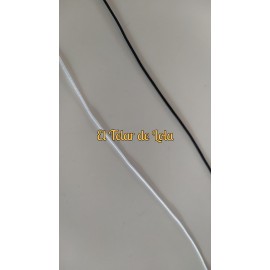 CORDON GOMA 1,5MM BLANCO