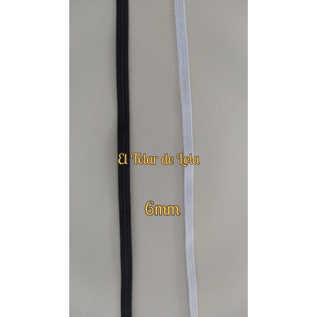 ELASTICO PLANO 6MM