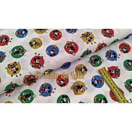 MICKEY PEGATINAS 25 CMS