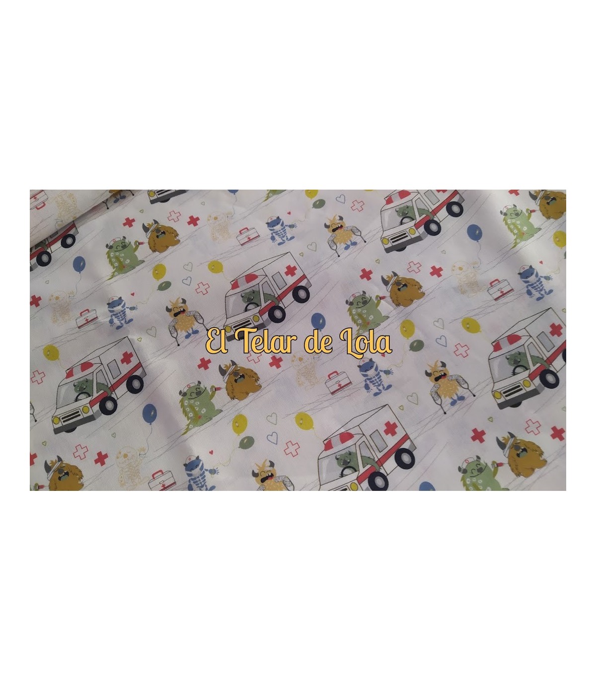 AMBULANCIAS F/BLANCO 25 CMS