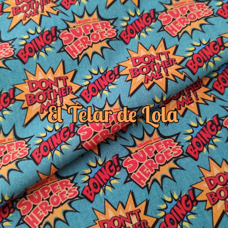 LETRAS SUPERHEROES 25 CMS