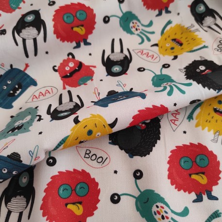 ESTAMPADO MONSTRUOS 25 CMS