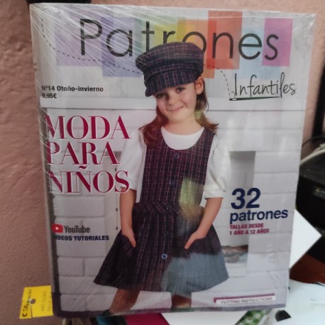 REVISTA PATRONES DE MUJER  INFANTIL Nº 14