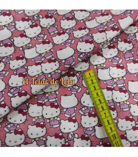 ESTAMPADO HELLO KITTI ROSA