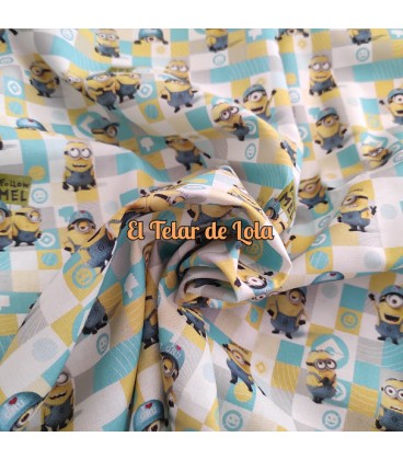 POPELIN ESTAMPADO MINIOMS