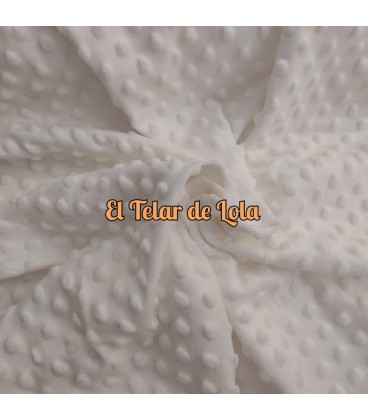 MINKY GARBANZO COLOR MARFIL