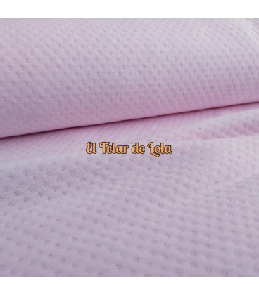 PUNTO SUDADERA CALADO ROSA BB