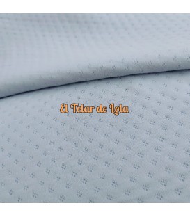 PUNTO SUDADERA CALADO CELESTE BB