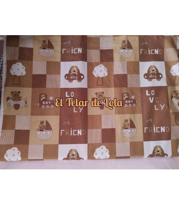 OSITO RAYADO COLOR CAMEL