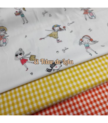 POPELIN NIÑAS VERANO