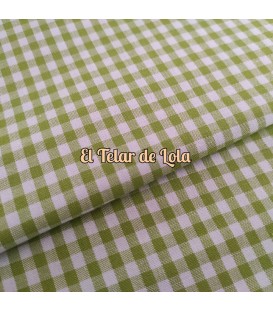 VICHY ALGODON 5MM LIMA