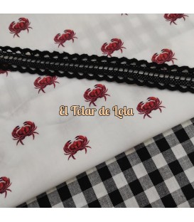 ALGODON CANGREJOS 25 CMS