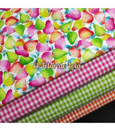 POPELIN ESTAMPADO PERAS