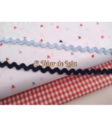 POPELIN MINI CORAZONES COLORES