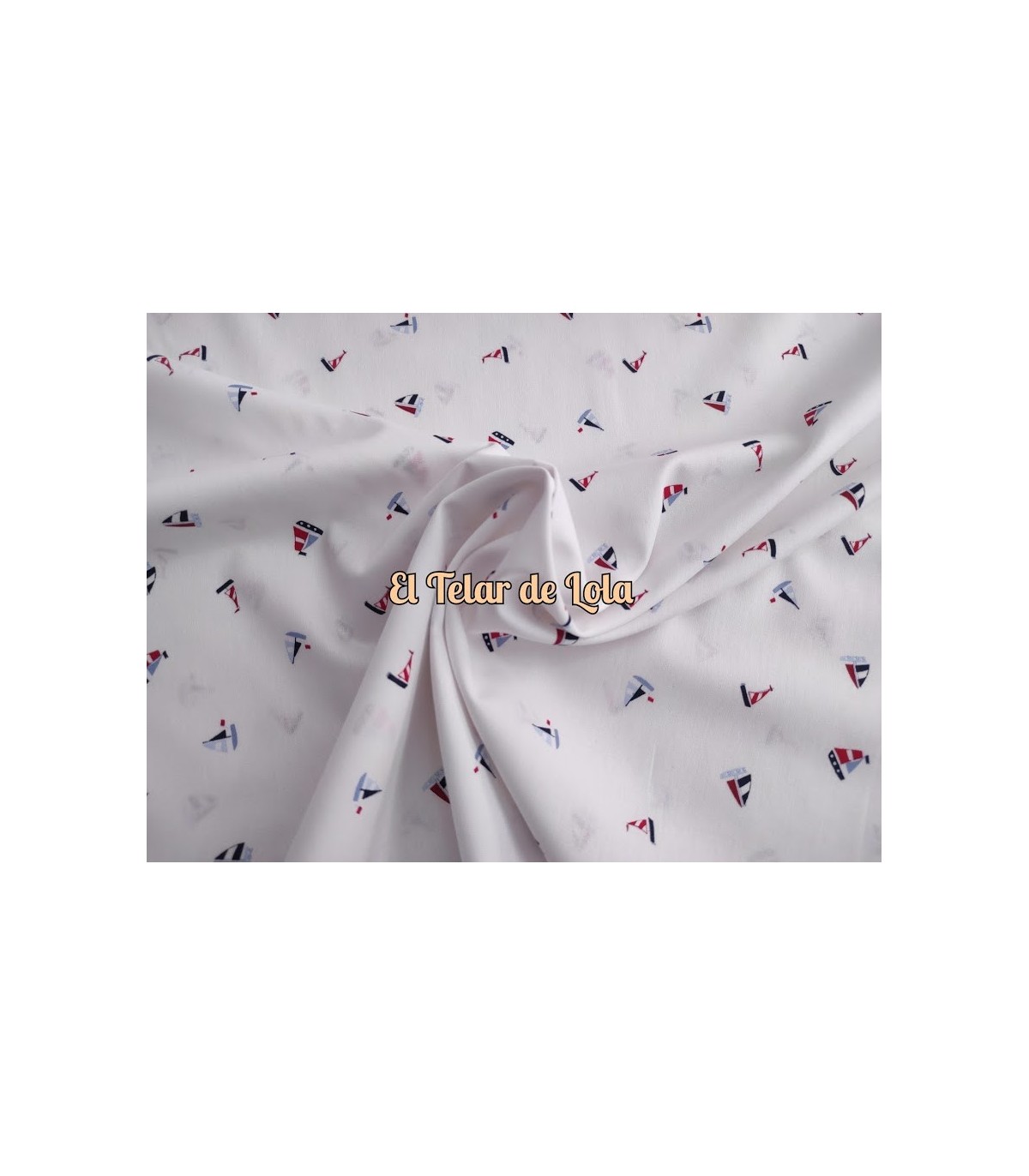 POPELIN ESTAMPADO BARCOS