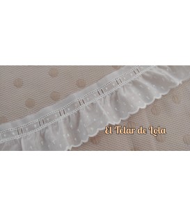 TIRA BORDADA C/PASACINTAS PLUMETI