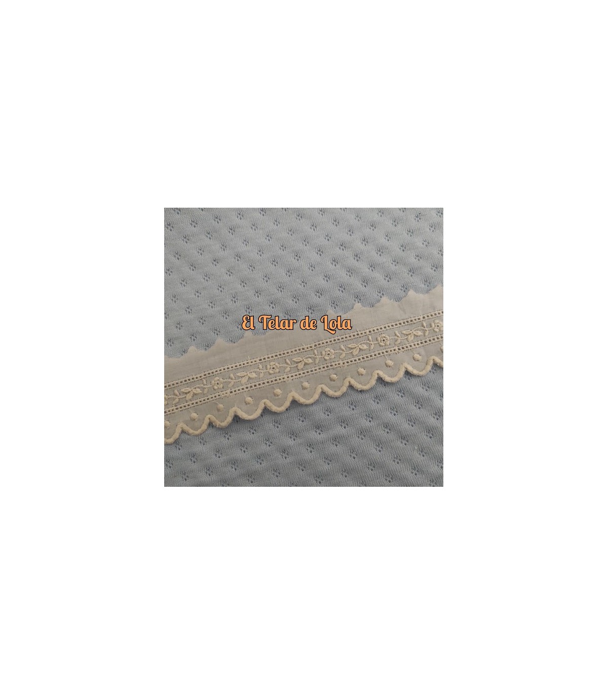 PUNTILLA BORDADA FLORECILLA