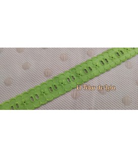 PASACINTA BORDADO VERDE LIMA