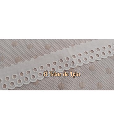 TIRA BORDADA BODOQUE BEIG