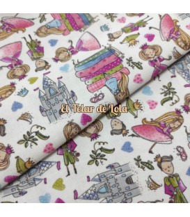 PRINCESA Y EL GUISANTE  FONDO BLANCO