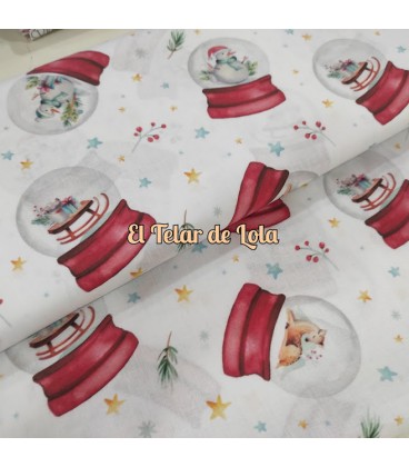 ALGODON BOLA NAVIDAD