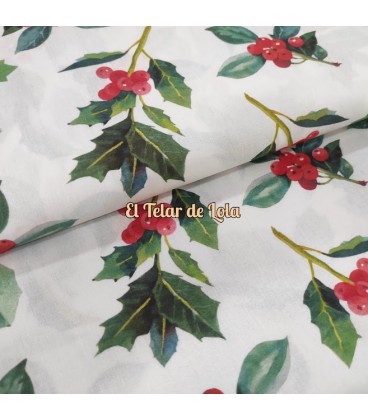 ALGODON MUERDAGOS NAVIDAD