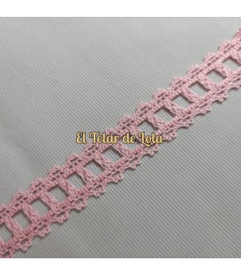 PASACINTA BOLILLO ROSA