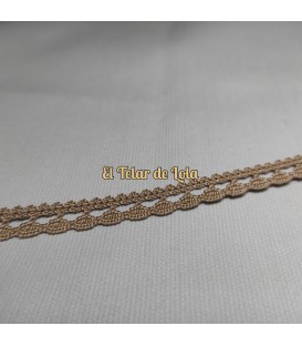 PUNTILLA ENCAJE CAMEL