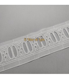 ENTREDOS PASCINTA ANCHO BLANCO