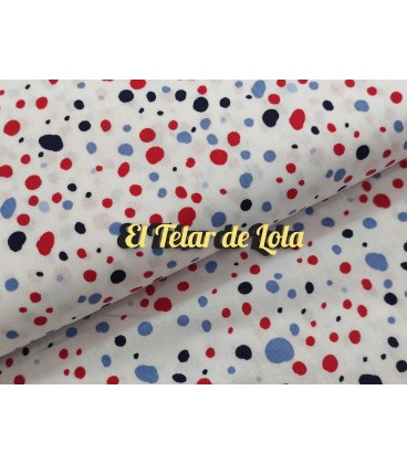 POPELIN ALGODON  MANCHAS