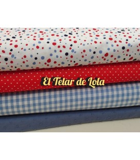 POPELIN ALGODON  MANCHAS