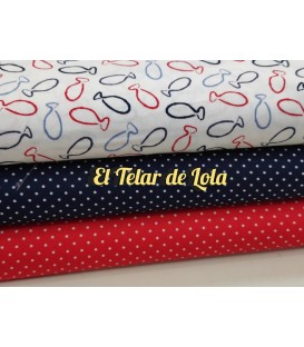 POPELIN SILUETA PECES