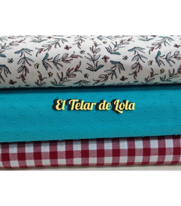 POPELIN ESTAMPADO FLORES COLOR ARENA