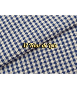 VICHY SEERSUCKER  5MM AZULON