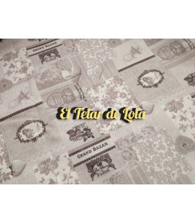 LONETA PARIS TONOS GRISES