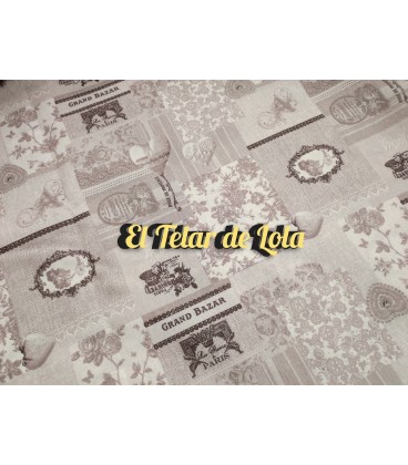 LONETA PARIS TONOS GRISES