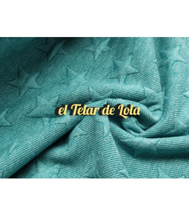 PUNTO SUDADERA ESTRELLAS VERDE