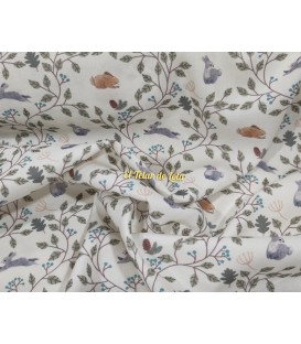 VIYELA ESTAMPADA CONEJITOS