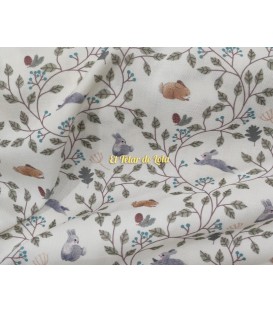 VIYELA ESTAMPADA CONEJITOS