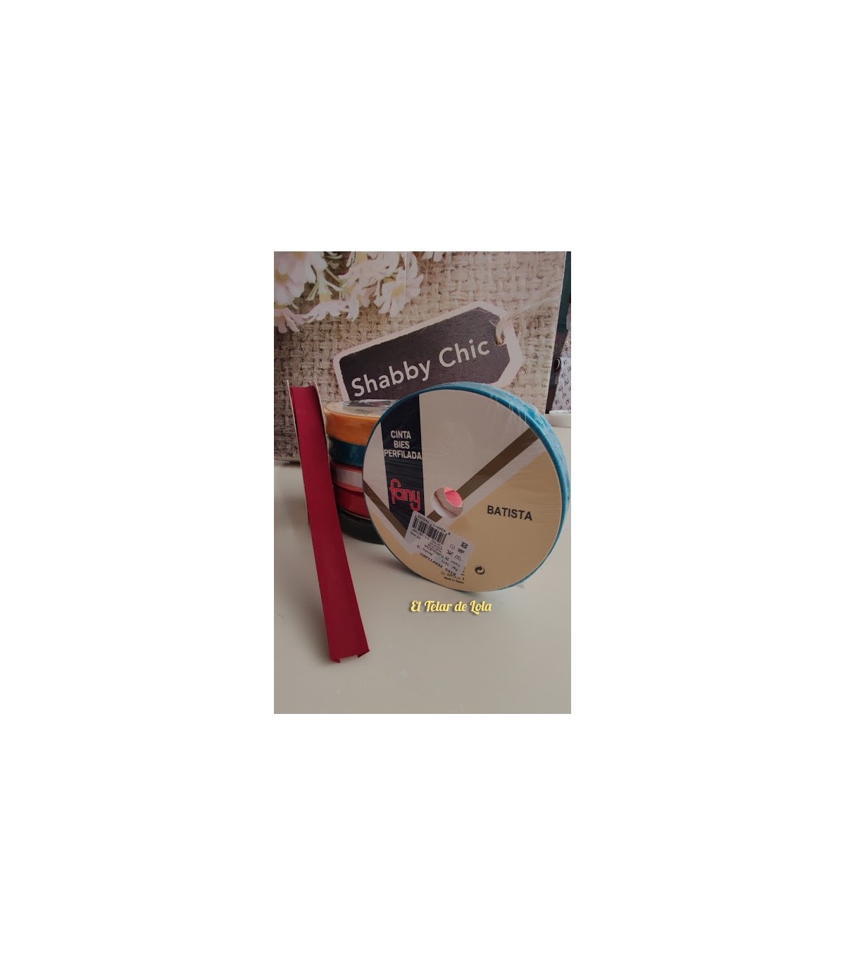 CINTA BIES FANY ALGODON 18 MM