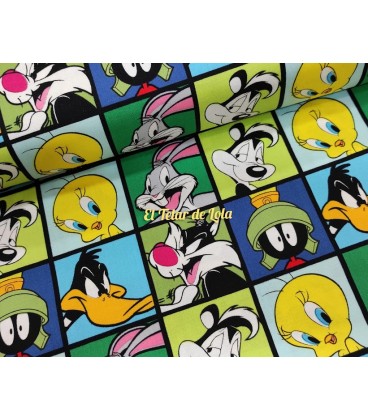 ALGODON AMERICANO LOONEY TUNES