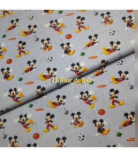 ALGODON MICKEY FUTBOL