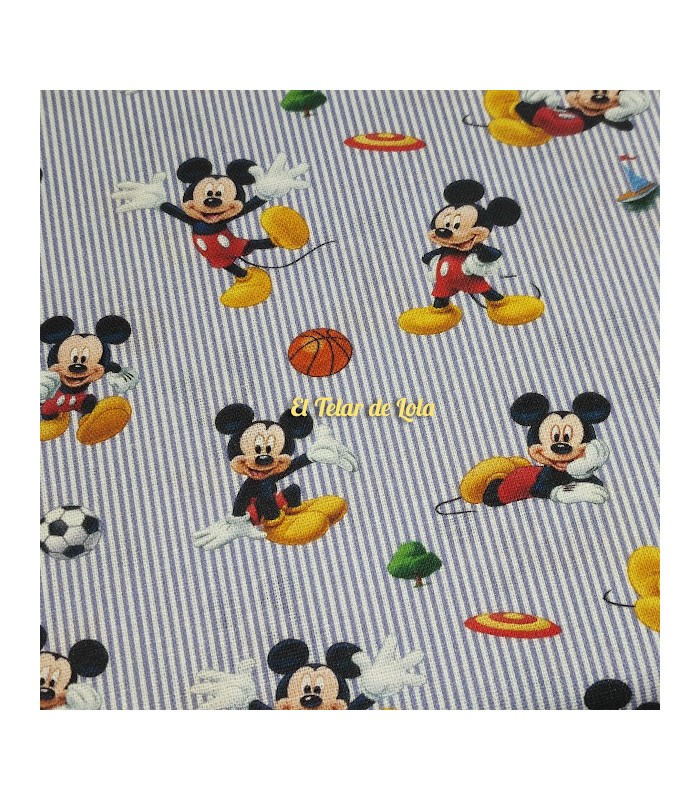 ALGODON MICKEY FUTBOL