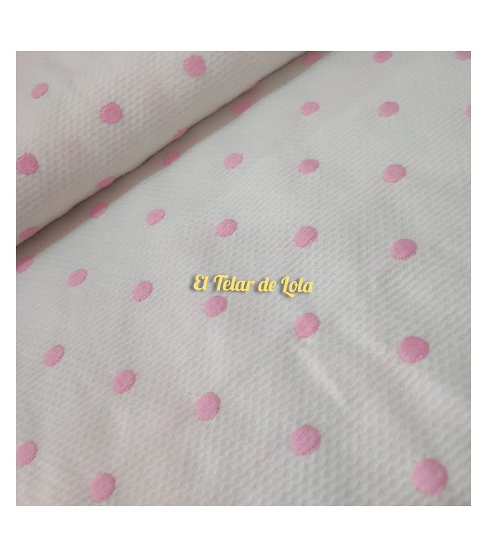 PIQUE NIDO BORDADO TOPO