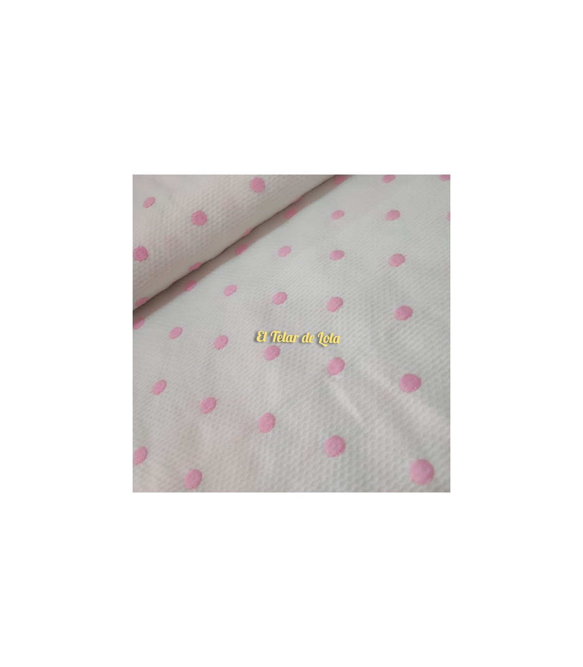 PIQUE NIDO BORDADO TOPO