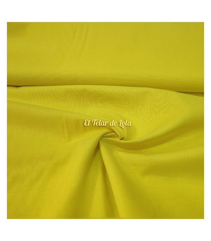 ALGODON LISO AMARILLO